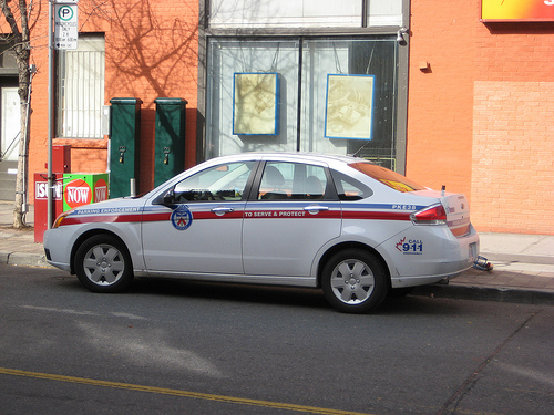 Toronto parking enforcement vehicle