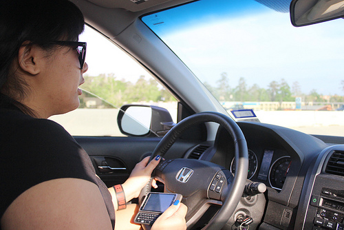 texting while driving