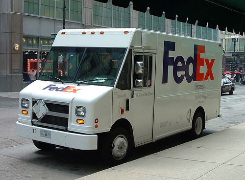 FedEx truck
