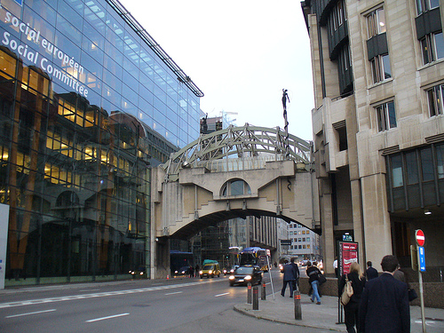 Brussels bridge