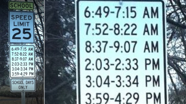 confusing michigan school sign