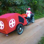 Bike ambulances deliver healthcare in rural Africa